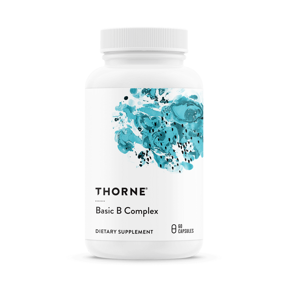 Thorne Basic B Complex 60 capsules dietary supplement